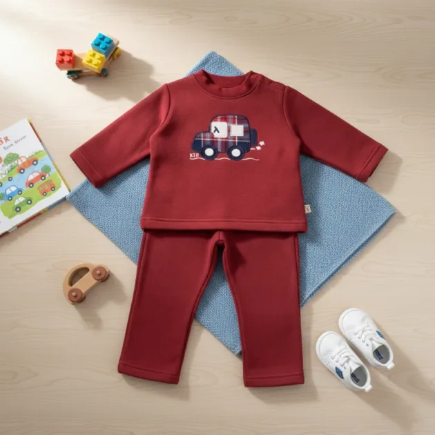 CHANDAL NIÑO GRANATE COCHE TODOTERRENO KIZ