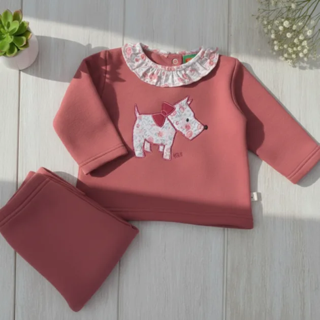 CHANDAL NIÑA ROSA EMPOLVADO SCOTTY VOLANTE KIZ